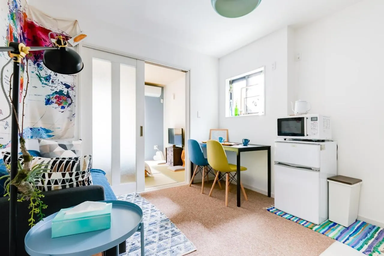 דירה Osaka Sayuri Guesthouse - S&S Abeno 101